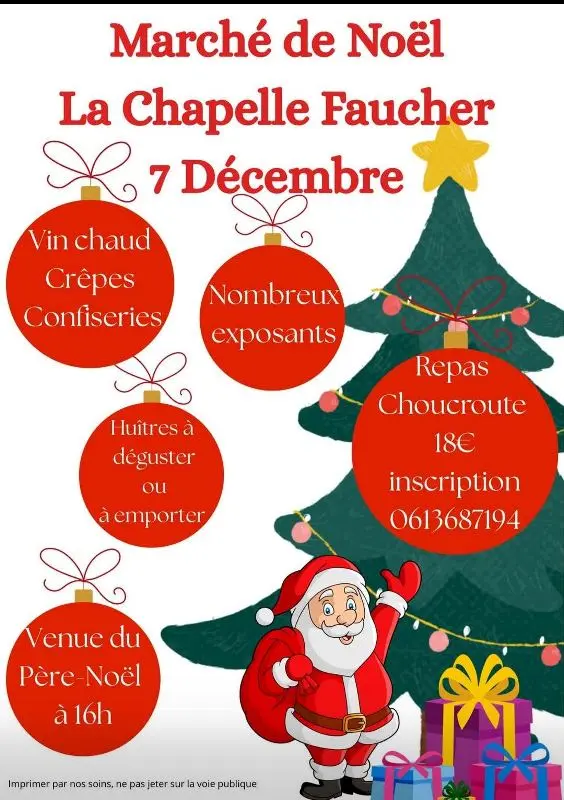 Marché de Noël à La Chapelle-Faucher