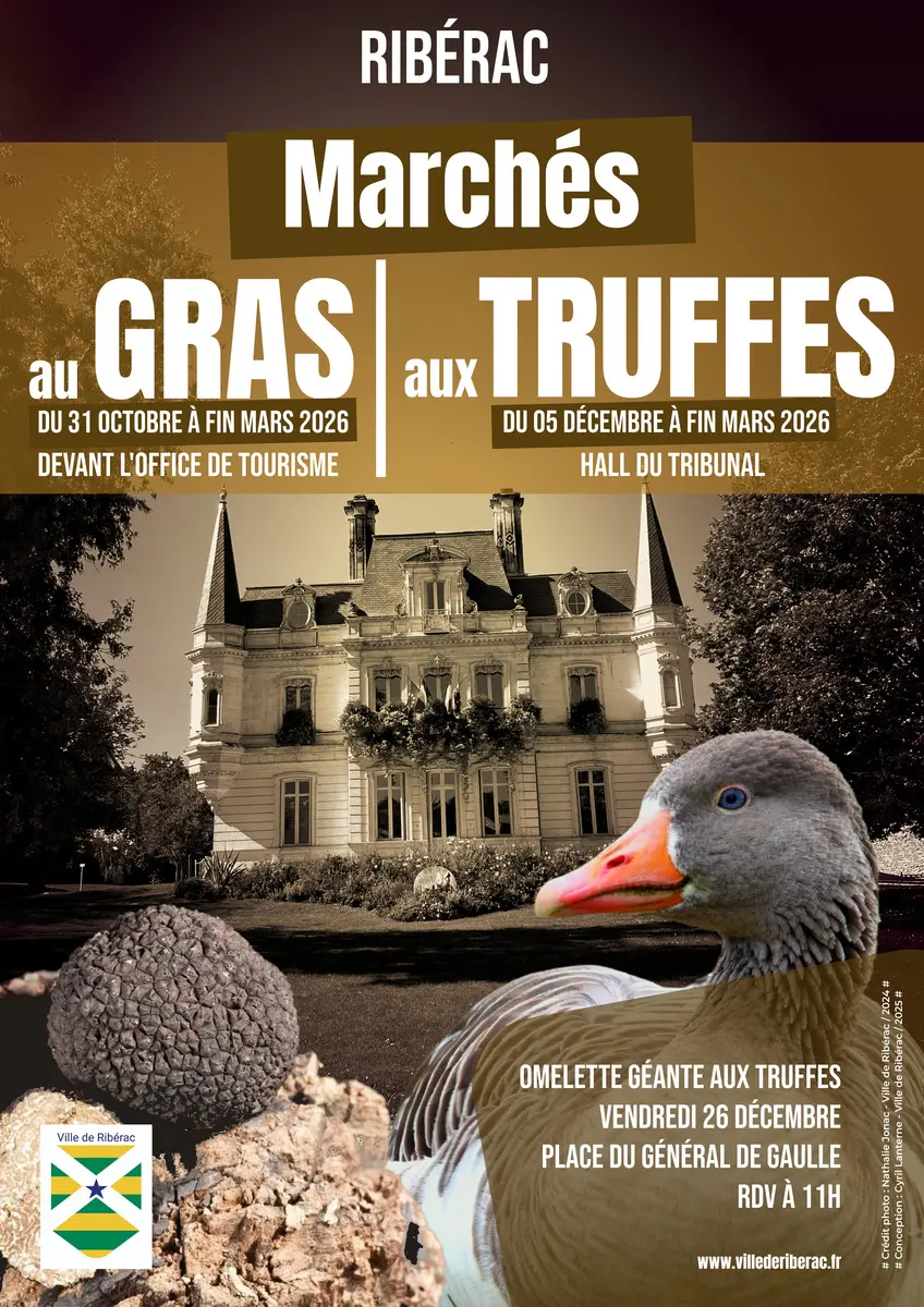 Marchés au gras et aux truffes