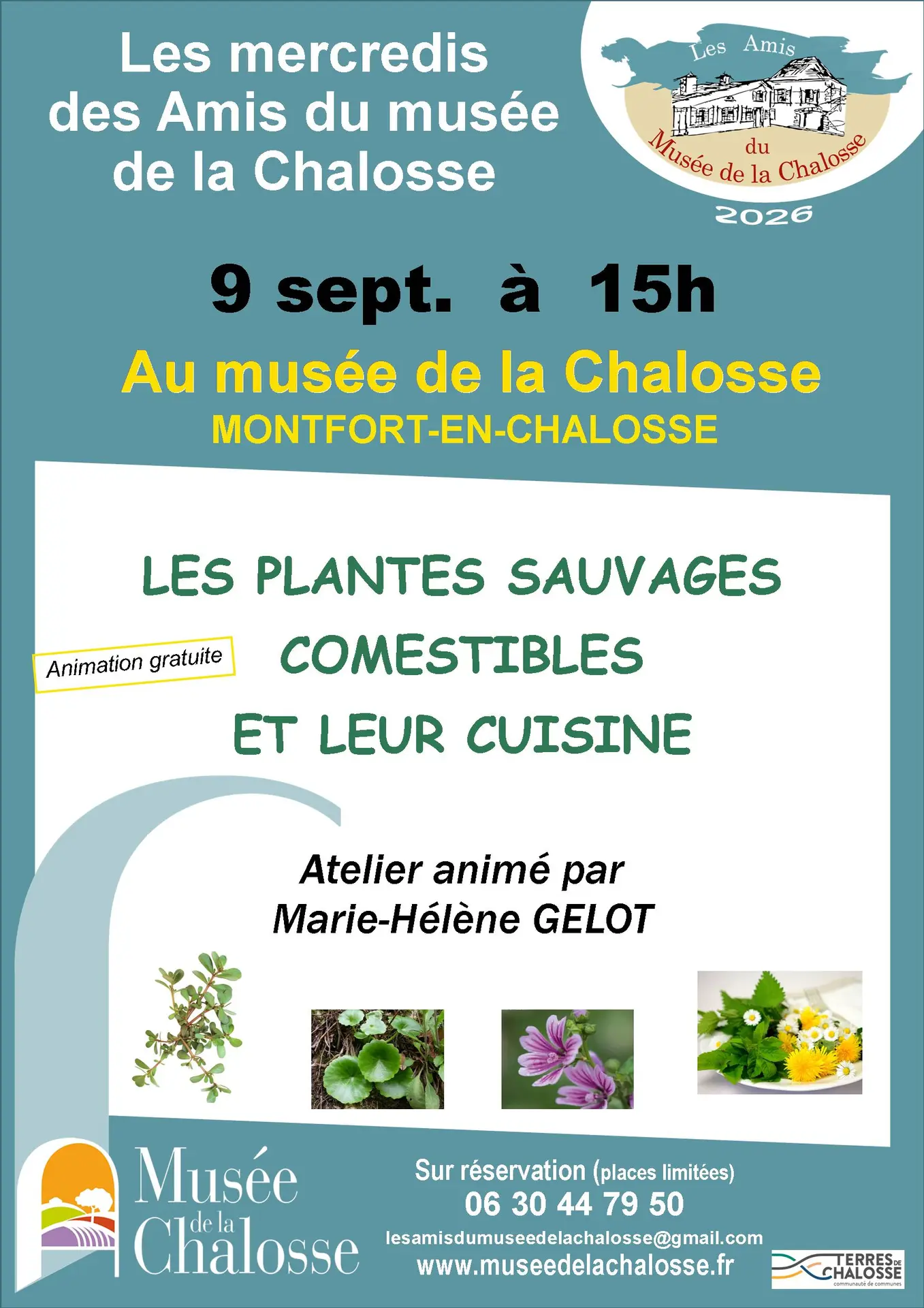 Musée plantes sauvages 9 SEPT