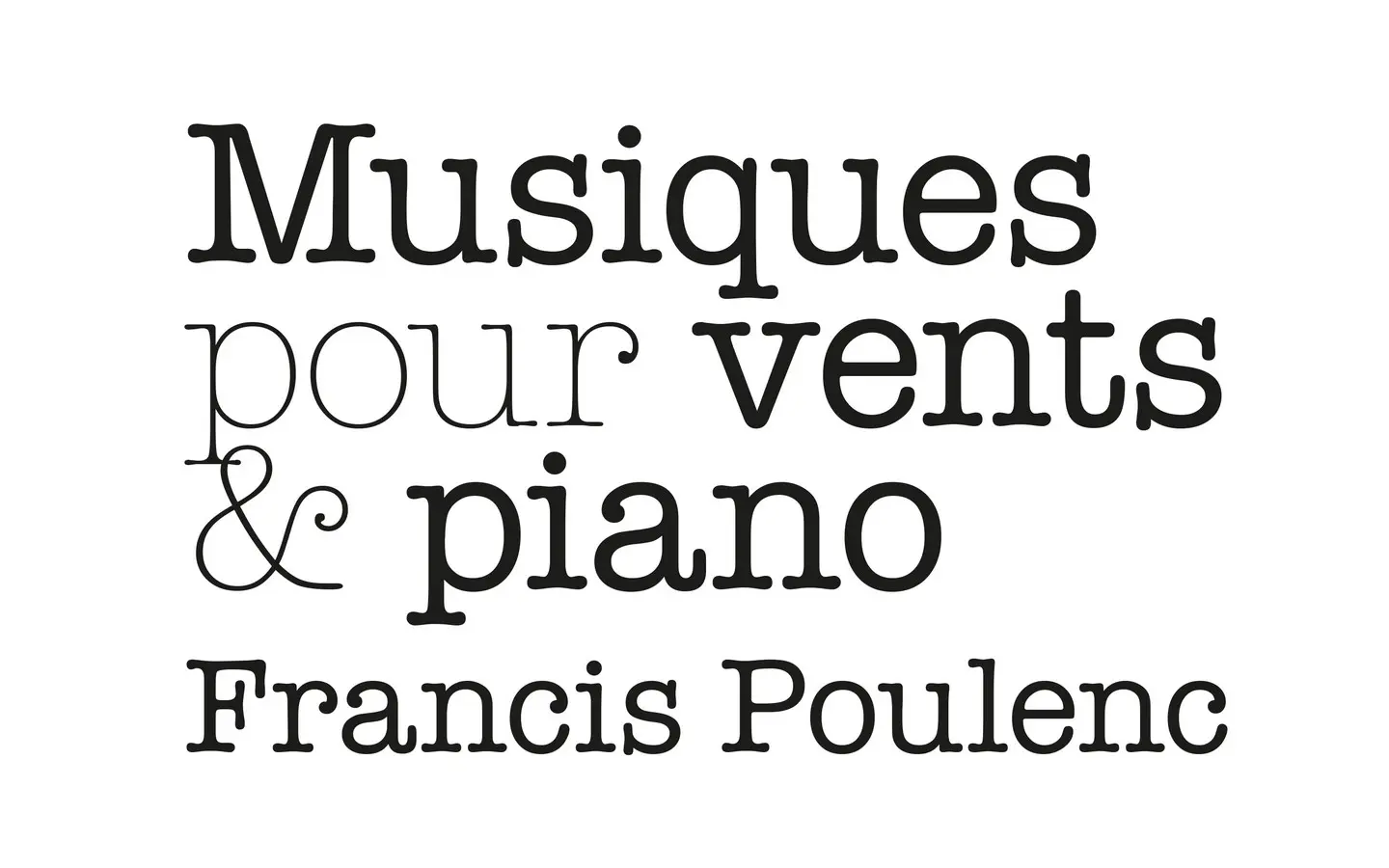 Musique de chambre - Intégrale Poulenc