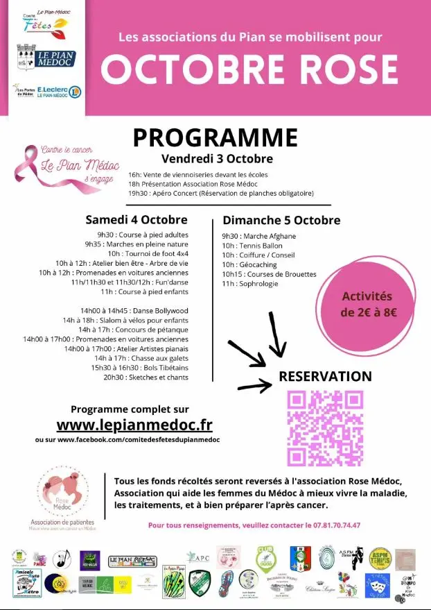 Octobre Rose - PianMédoc