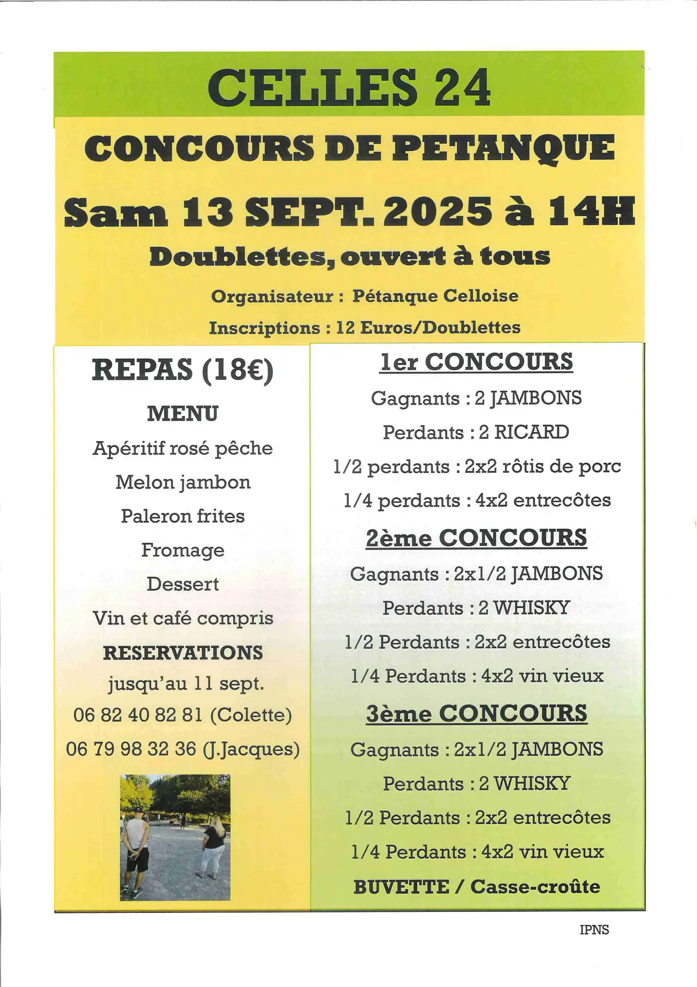 Pétanque Celles