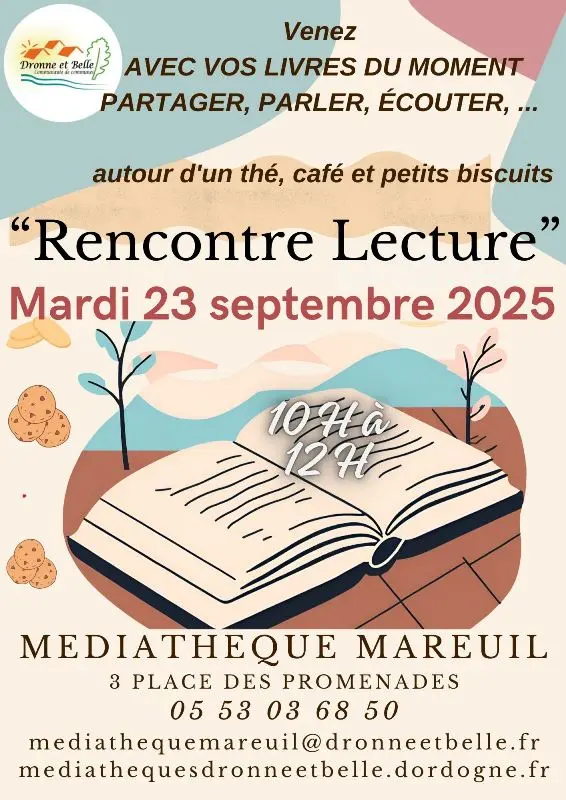 Rencontre lecture Mareuil 23.09.25