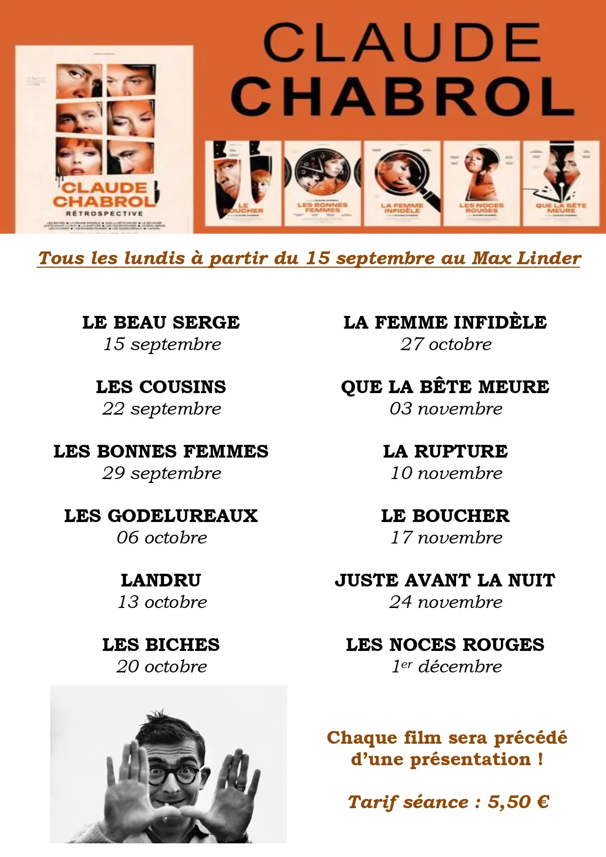 Rétrospective CHABROL