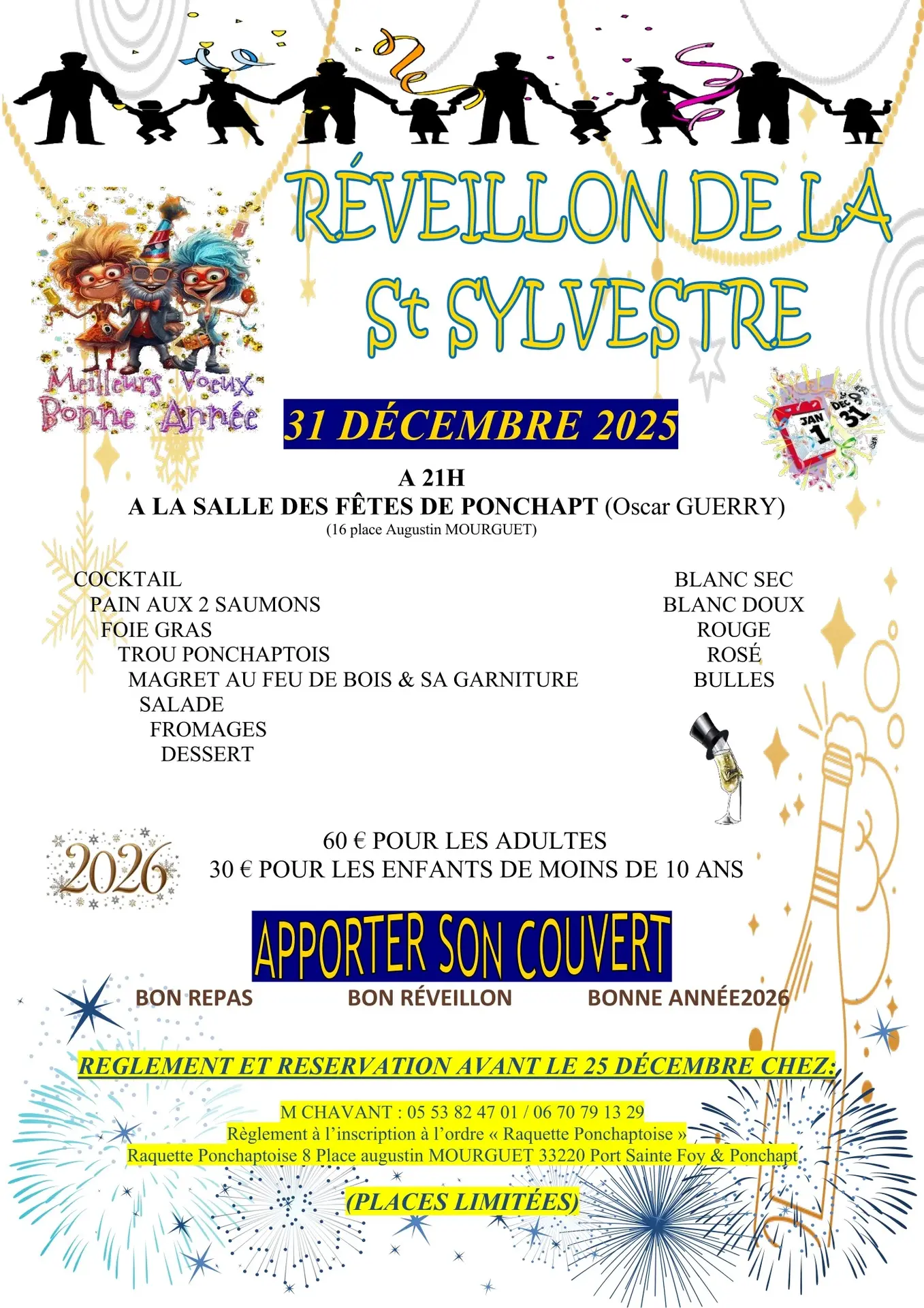 Réveillon-Raquette-Ponchaptoise - Ponchapt - 31 Décembre 2025