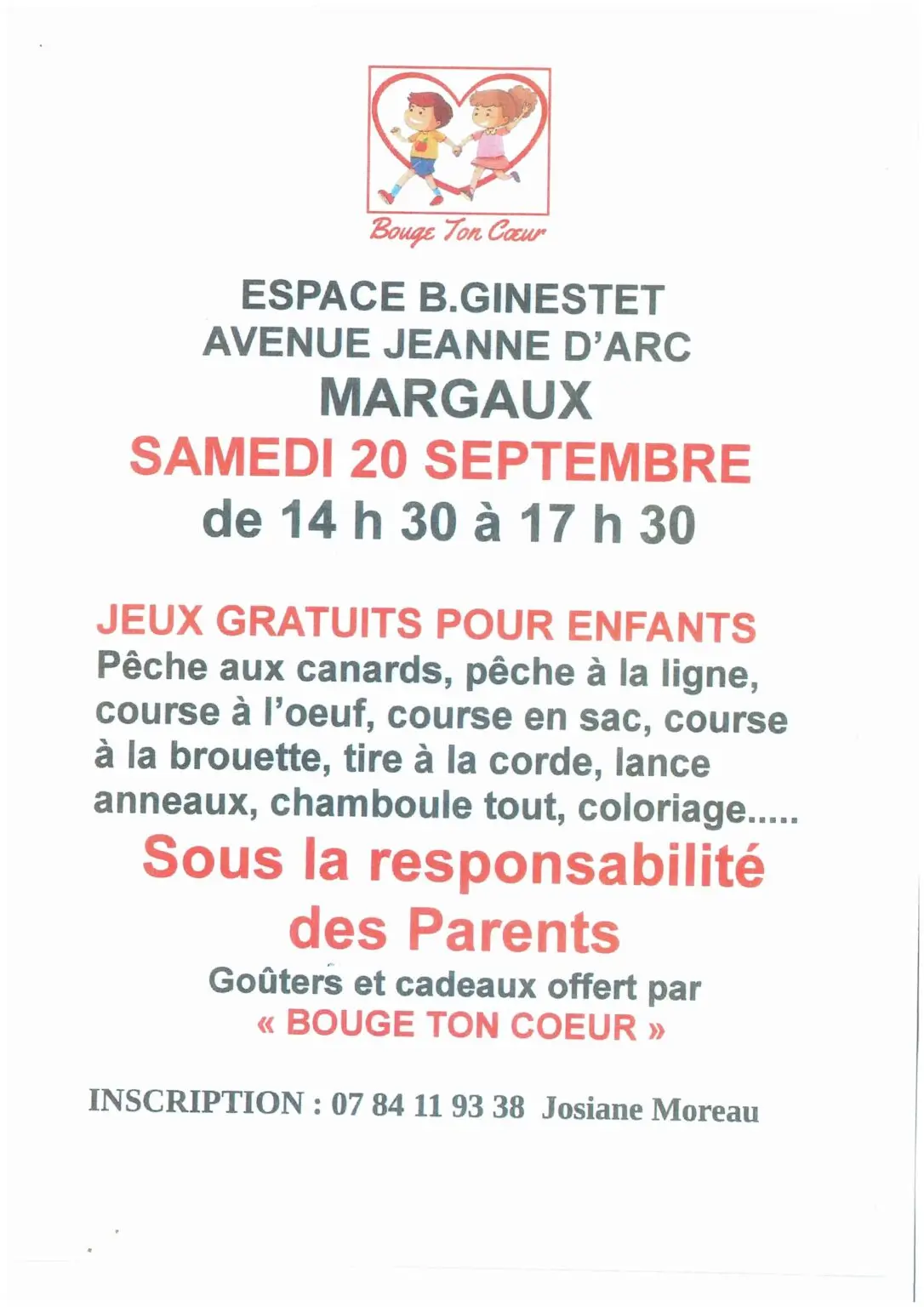 Journée des Enfants à Margaux