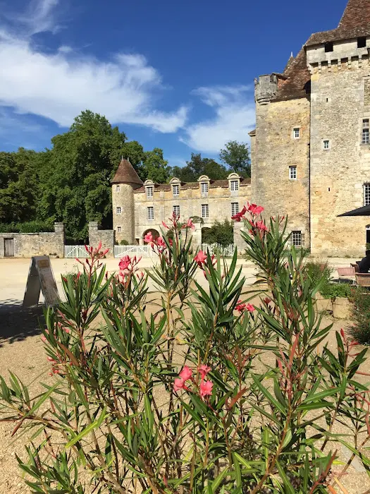 Saint Jean de Côle Château de la Marthonie lauriers