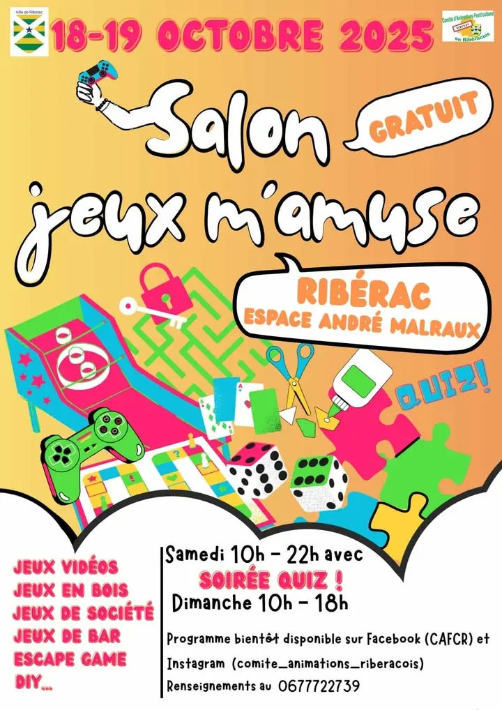 Salon du jeux 18-19 octobre