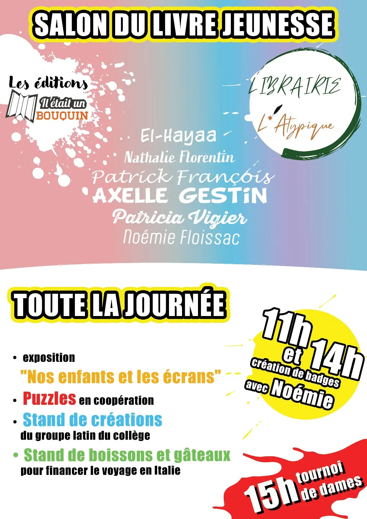 Salon-livre- jeunesse-montpon-vallee-isle-perigord