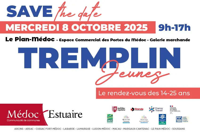 Save the date Tremplin jeunes