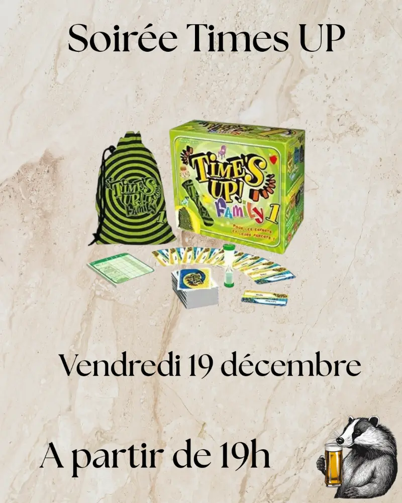 Soirée Times UP