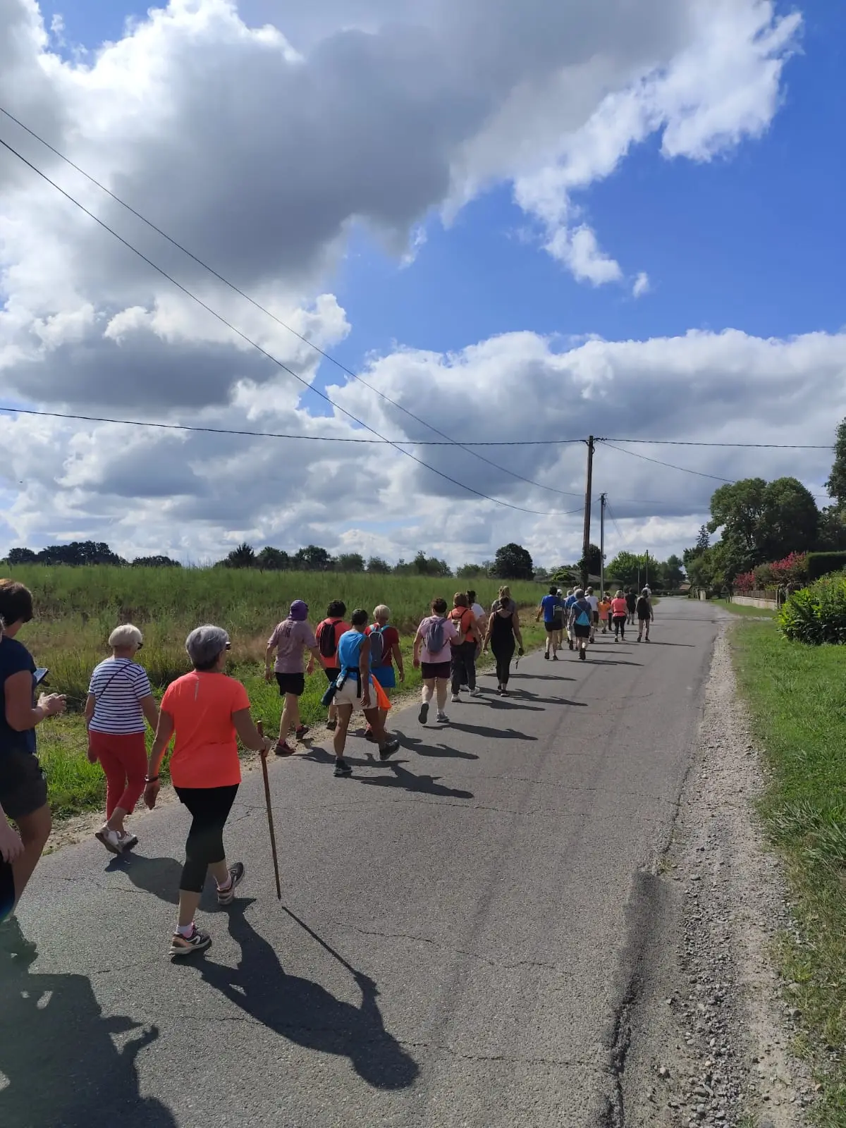 Sort en détente Marche