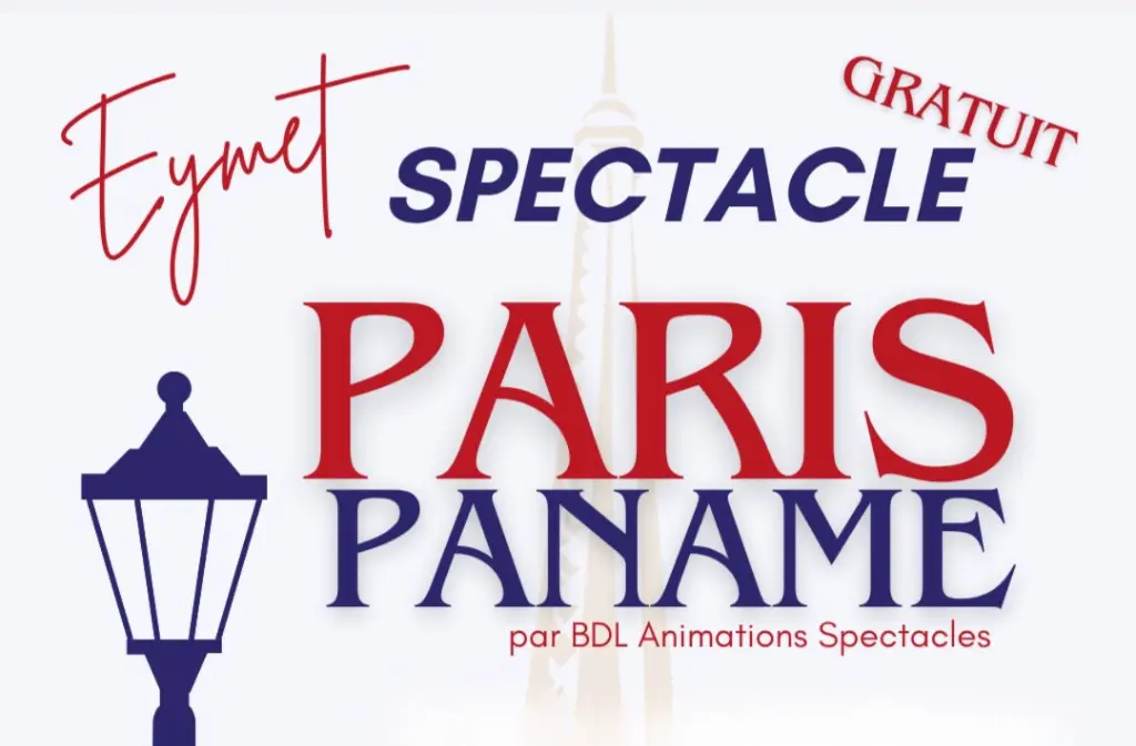 Spectacle Paris Paname 30 nov 25