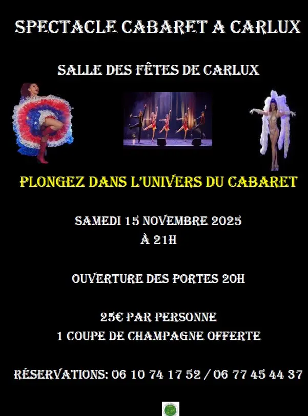 Spectacle cabaret carlux