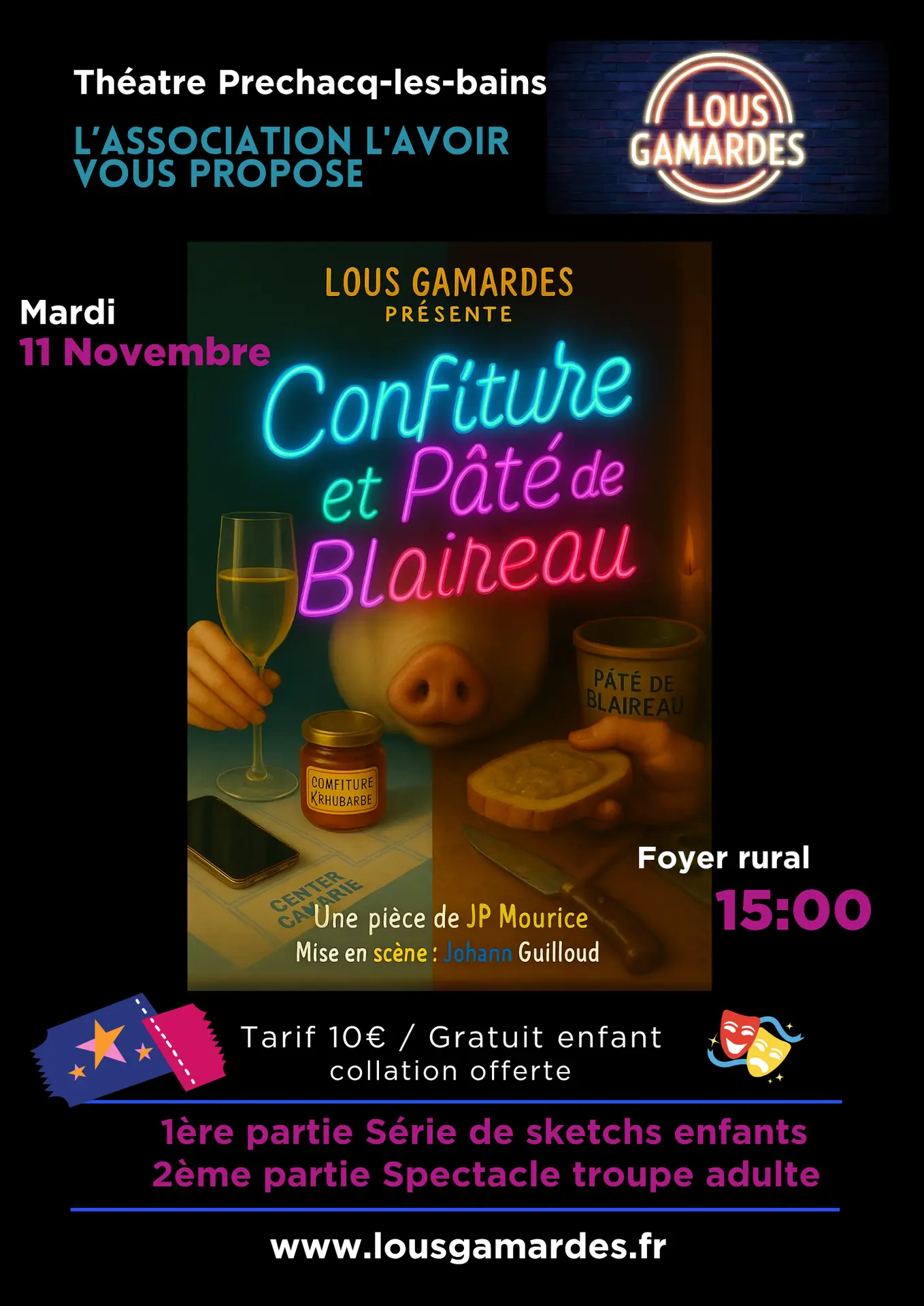 Théatre lous gamardes