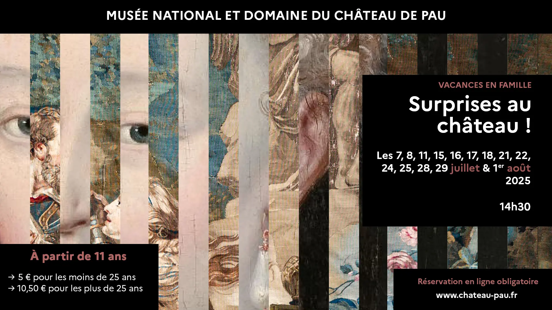 Surprise au château