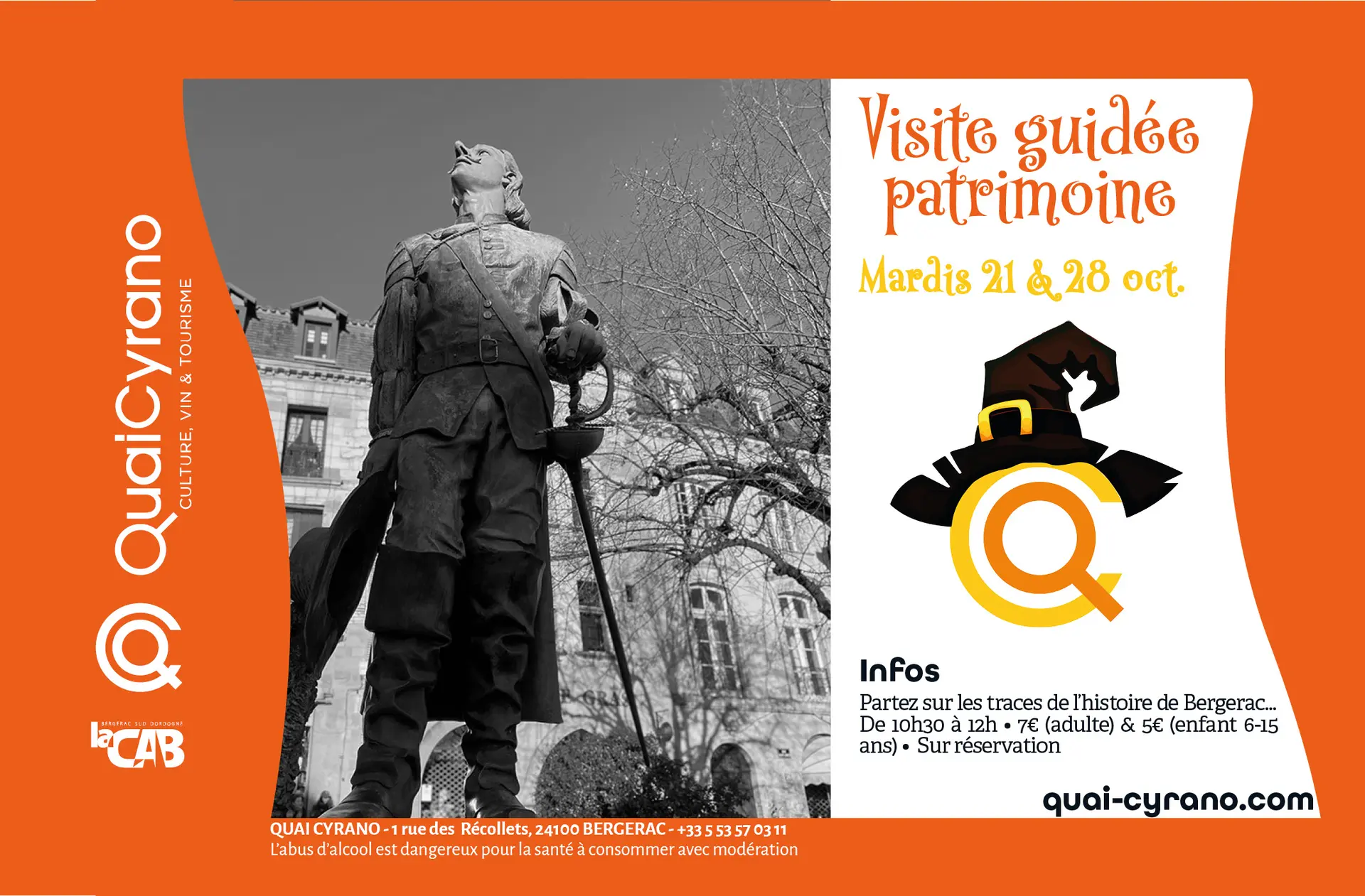 Visite guidée patrimoine halloween