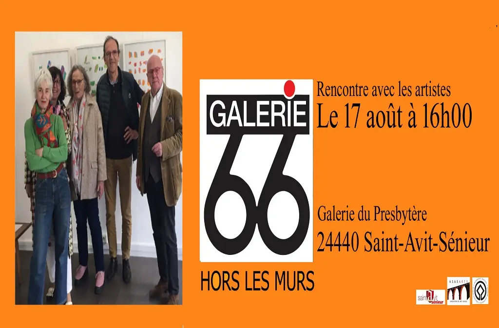 Rencontre avec les artistes deLa Galerie 66 hors les murs - Peinture