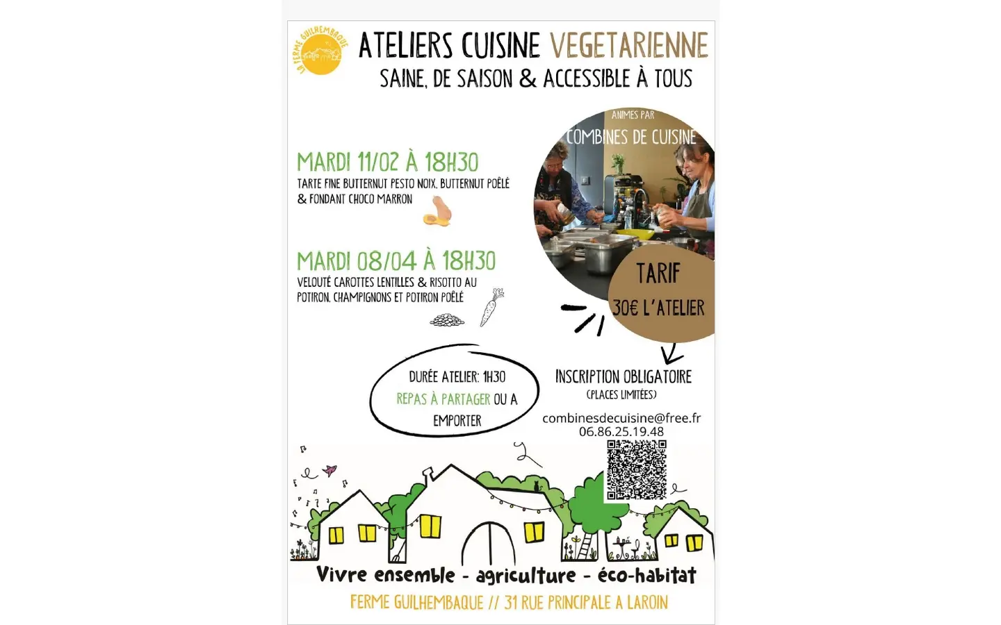 atelier cuisine vegetarienne