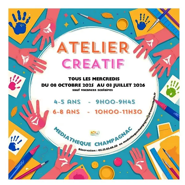 atelier créatif Champagnac