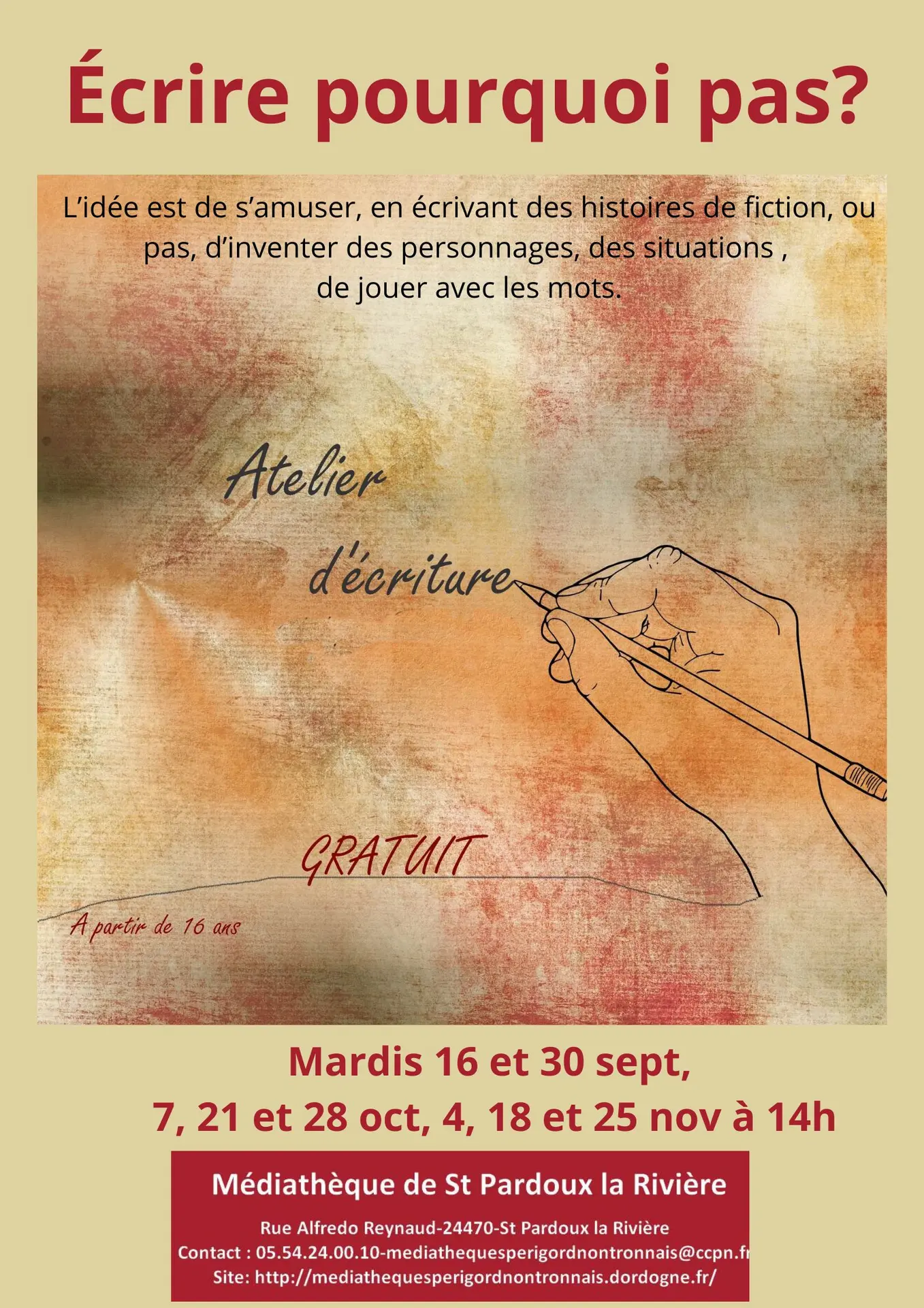 atelier écriture - 1