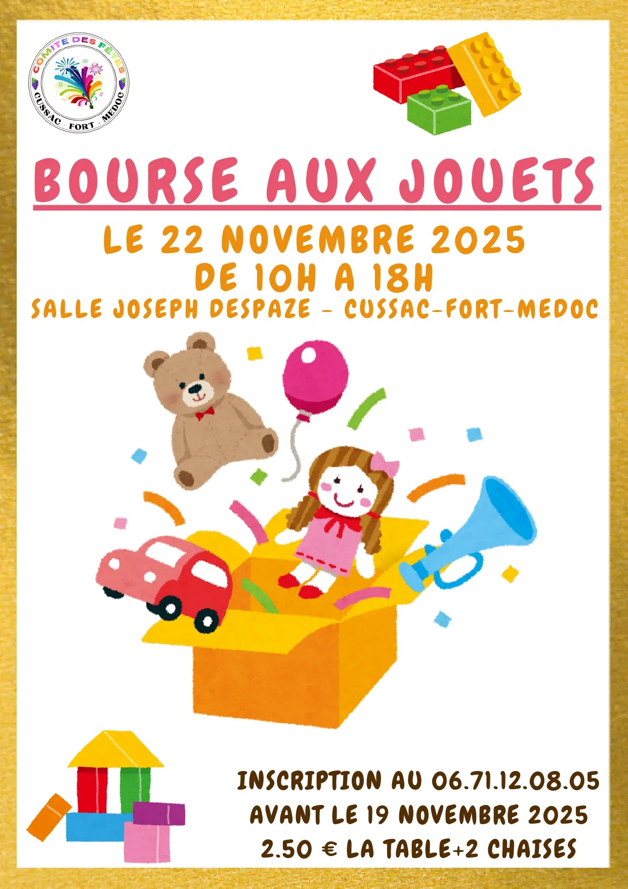 bourse aux jouets cussac