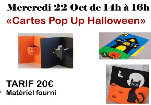 carte pop up halloween