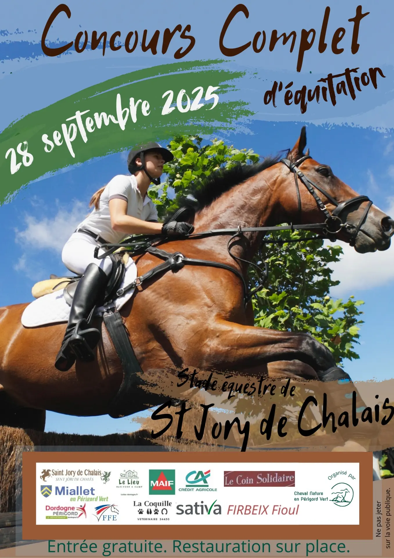 concours complet d'équitation
