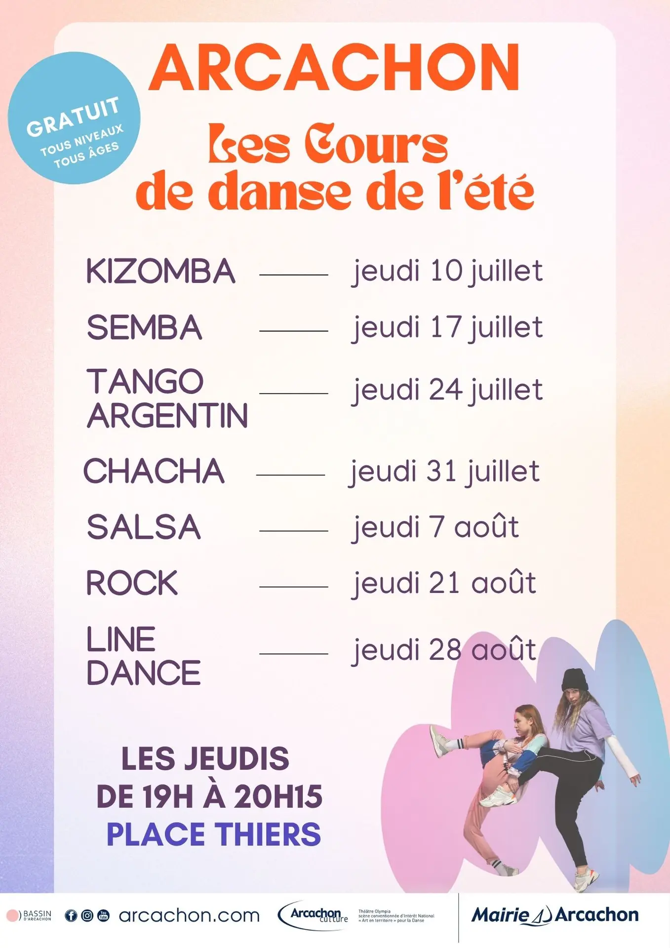 cours de danse d'été - 1