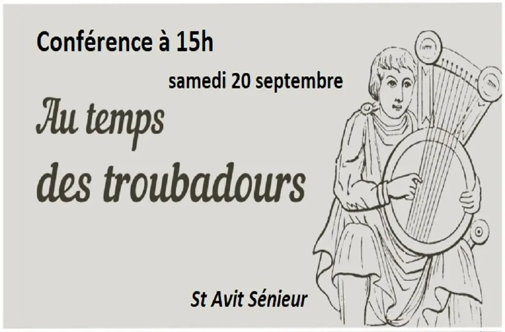Conférence Les troubadours