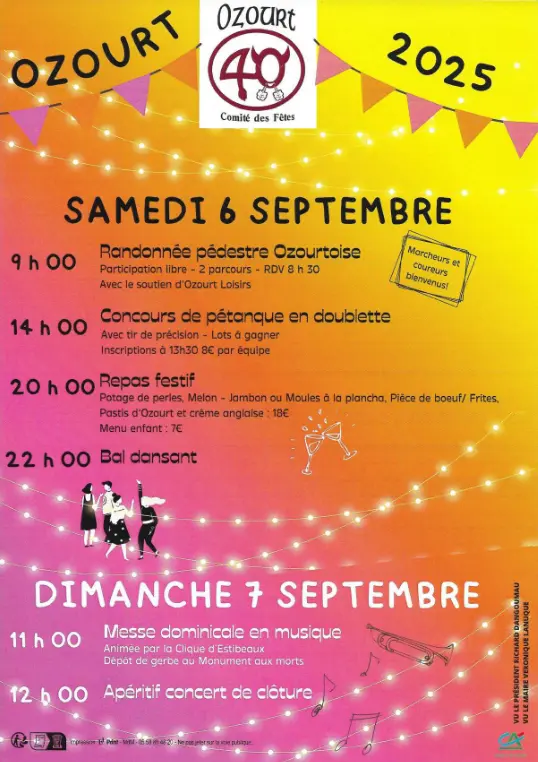 fêtes Ozourt