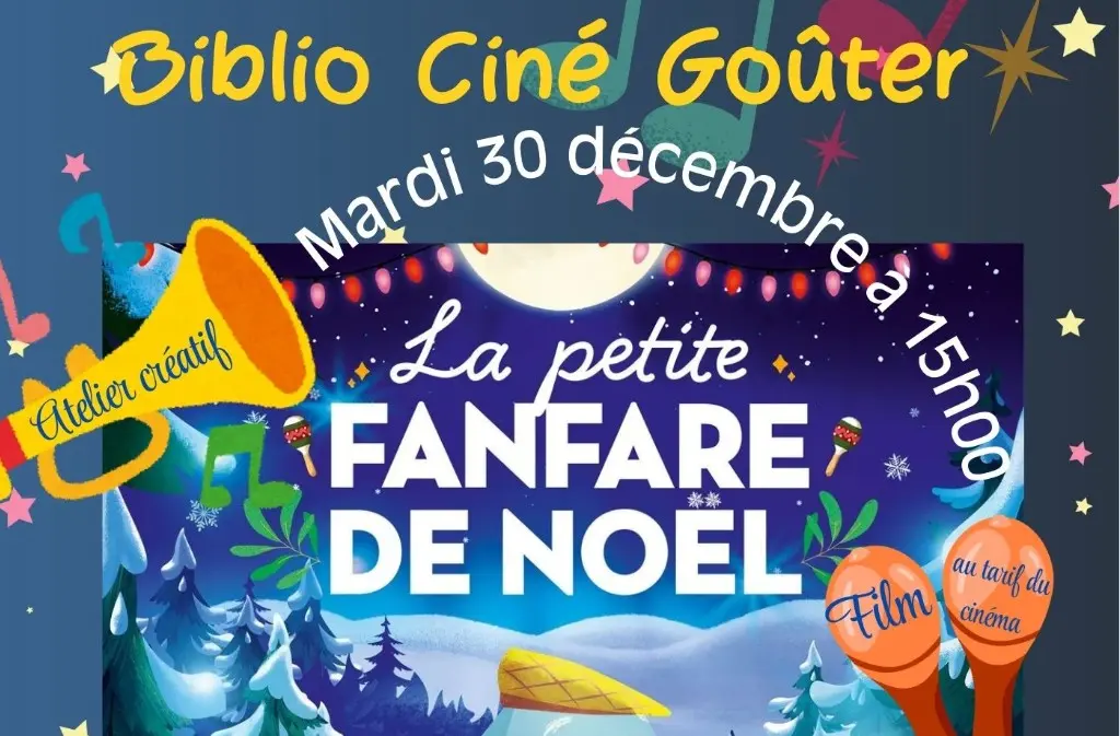 la petite fanfare de noel biblio cine gouter