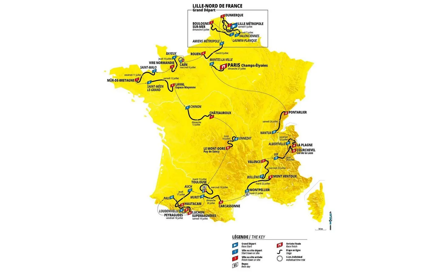le tour 2025