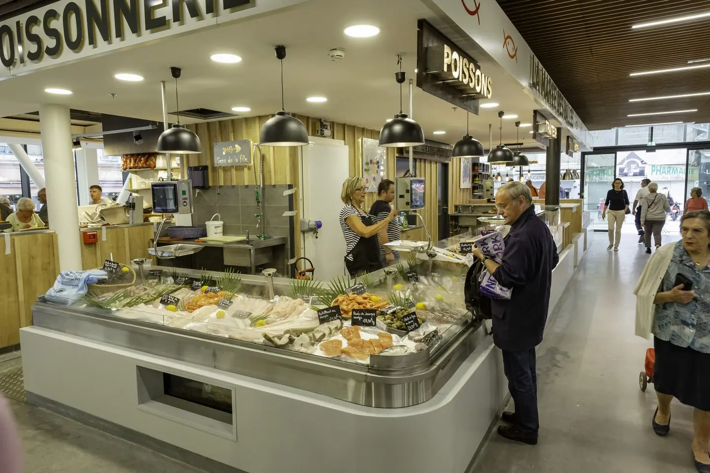 Halles - Pau - Poissonnerie