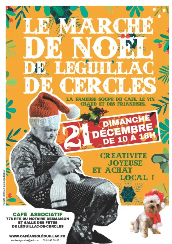 marché de Noël de Léguillac-de-Cercles 2025