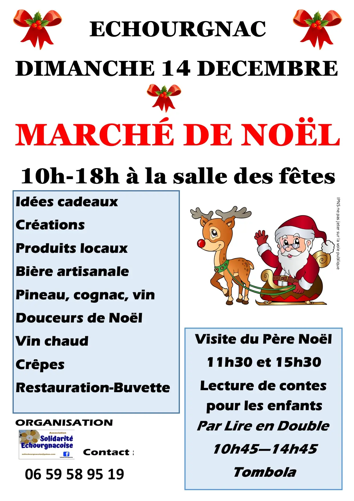 marché-de-noel-Echourgnac-vallée-isle-perigord