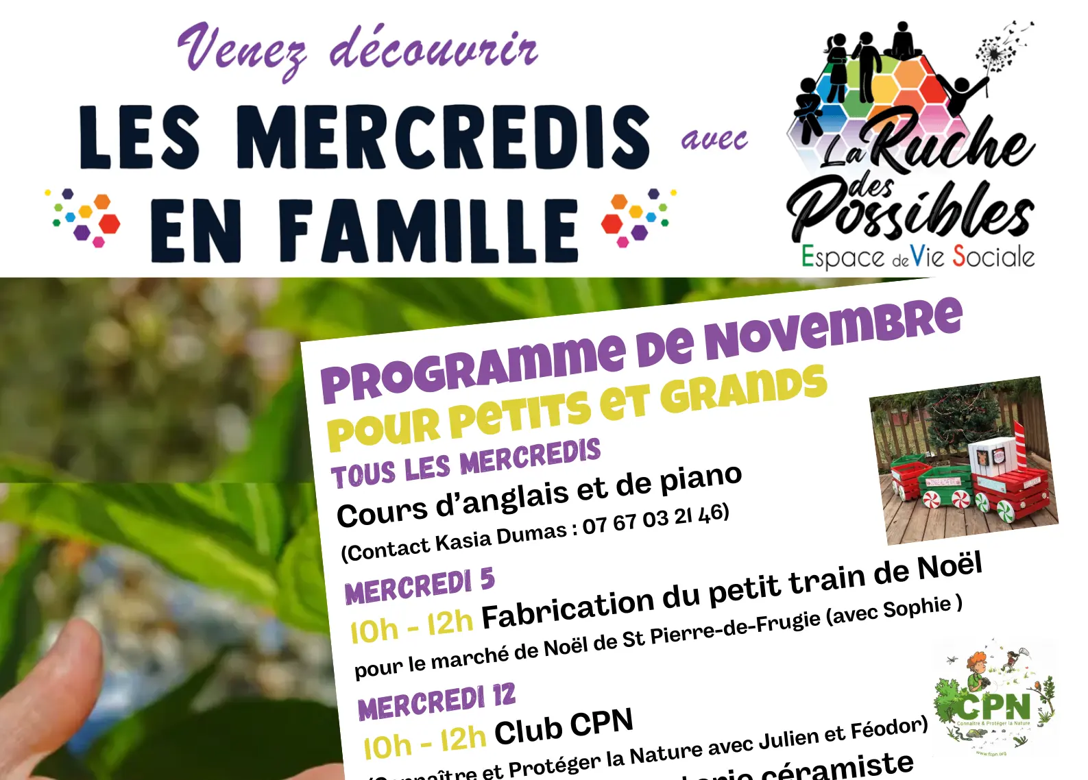 modèle MERCREDI famille 5 nov