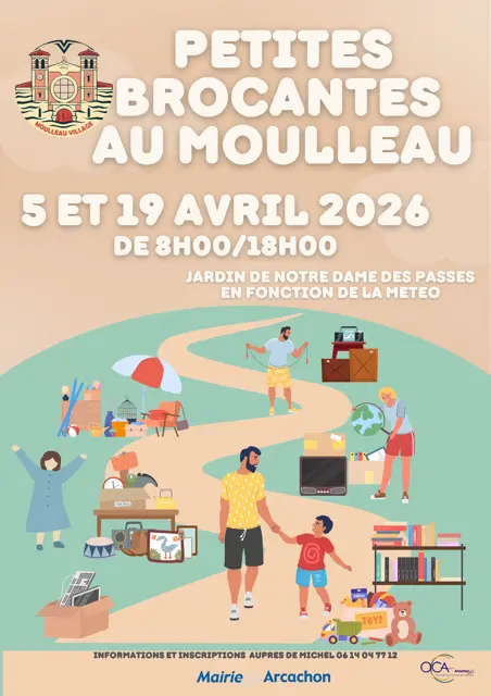 petite brocante du moulleau avril