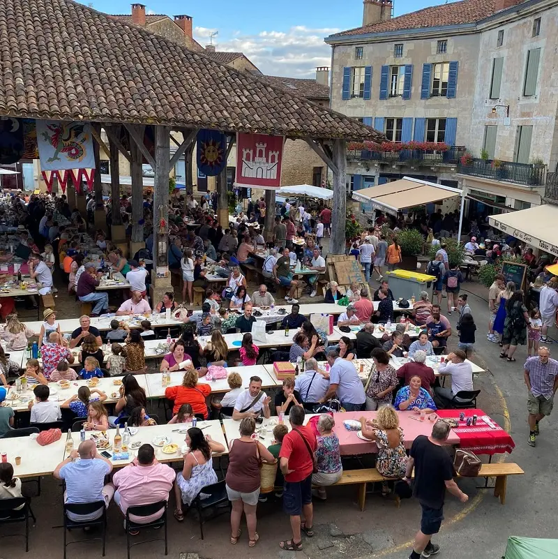 soirée sous la halle