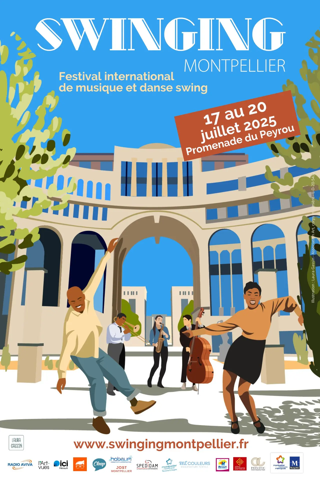 AFFICHE Swinging Montpellier
