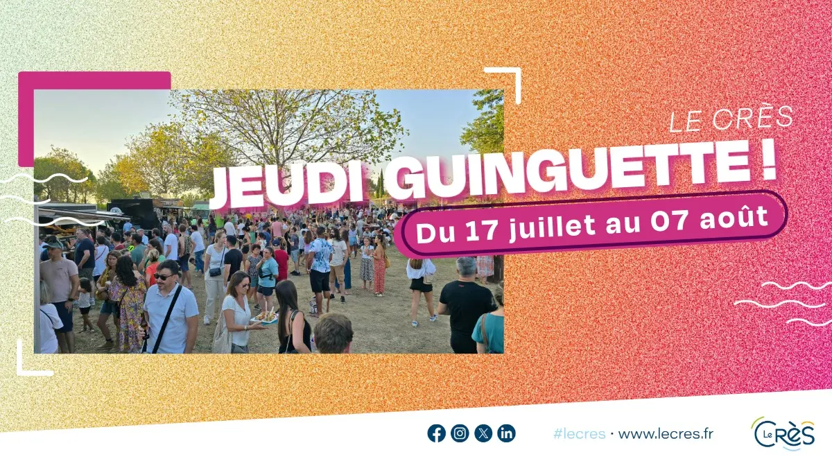 Jeudis guinguettes lac du crès