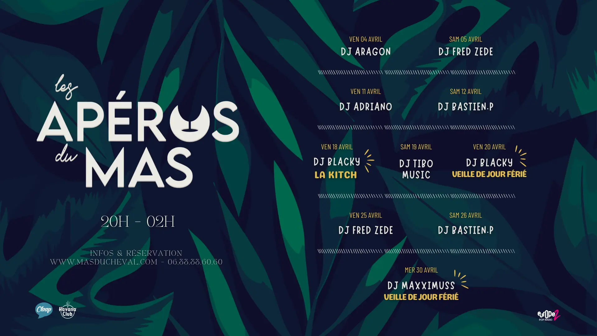 Apéros du mas