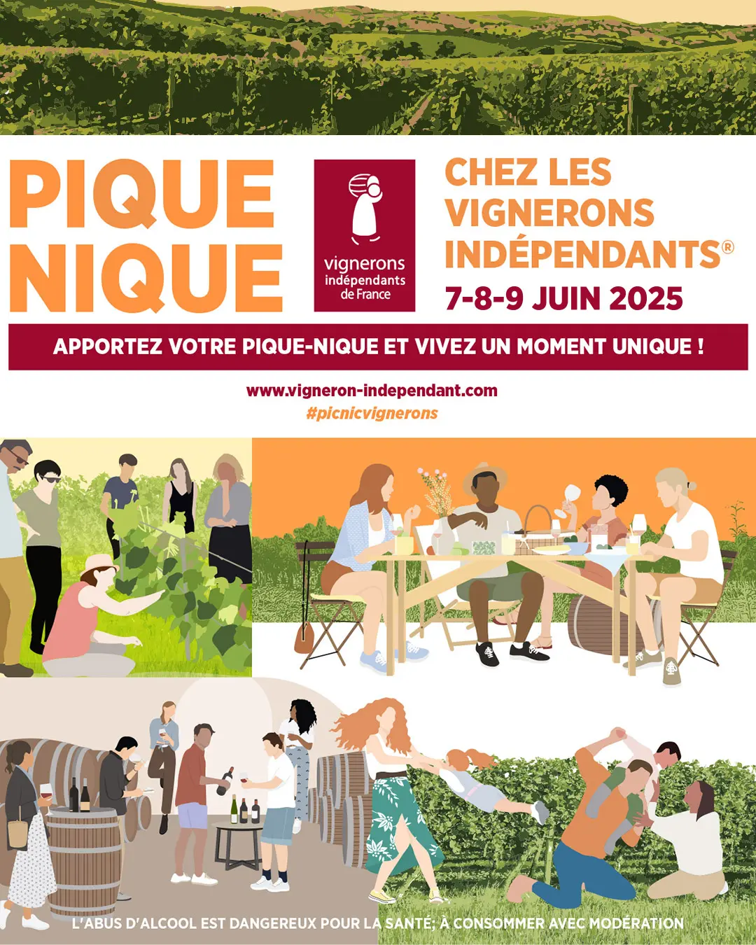 PIQUE-NIQUE CHEZ LE VIGNERON INDÉPENDANT