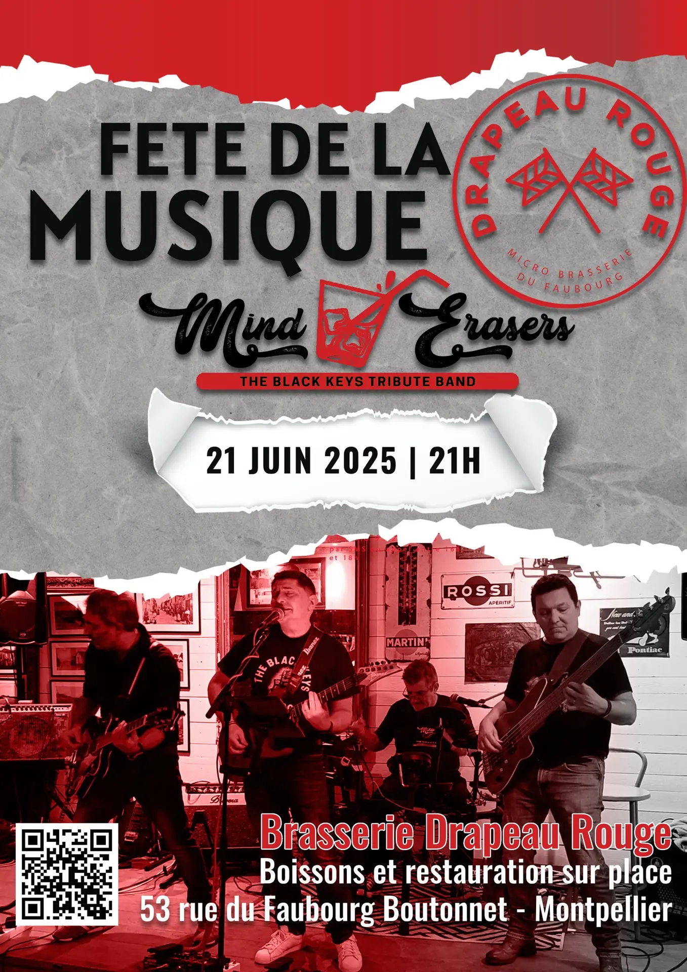 FÊTE DE LA MUSIQUE AU DRAPEAU ROUGE
