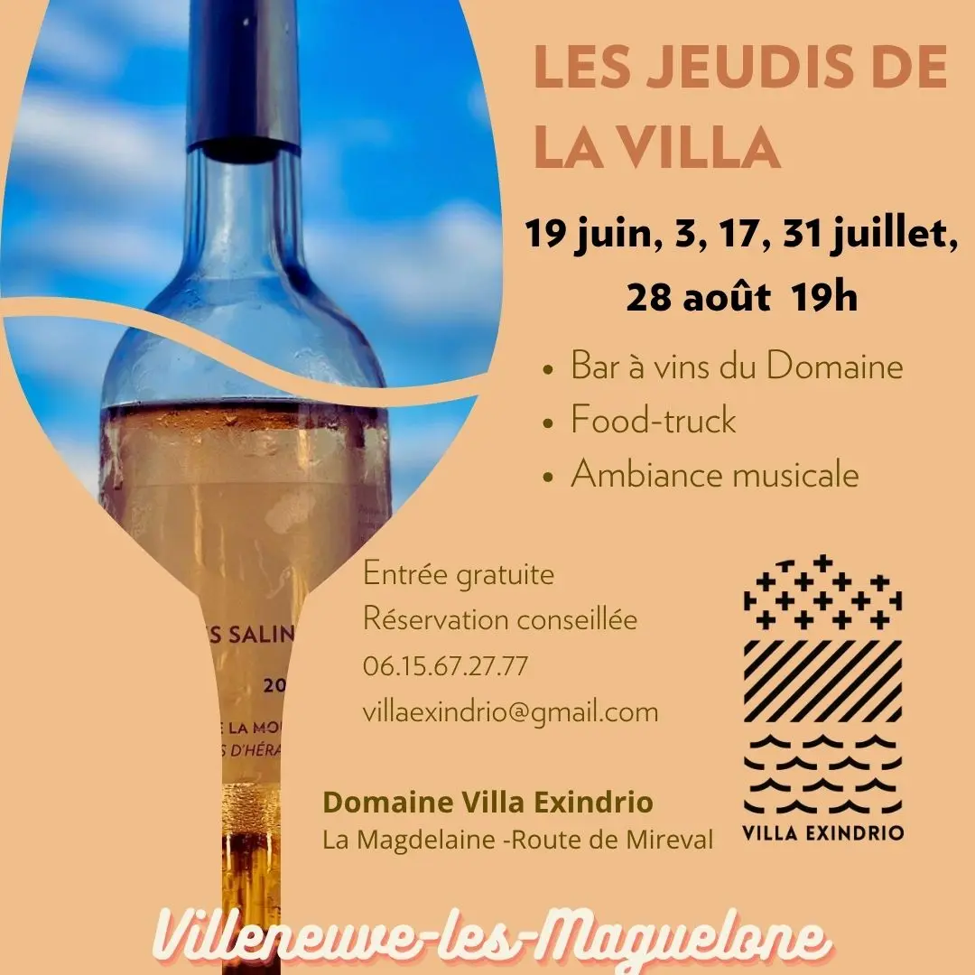 LES JEUDIS DE LA VILLA #2