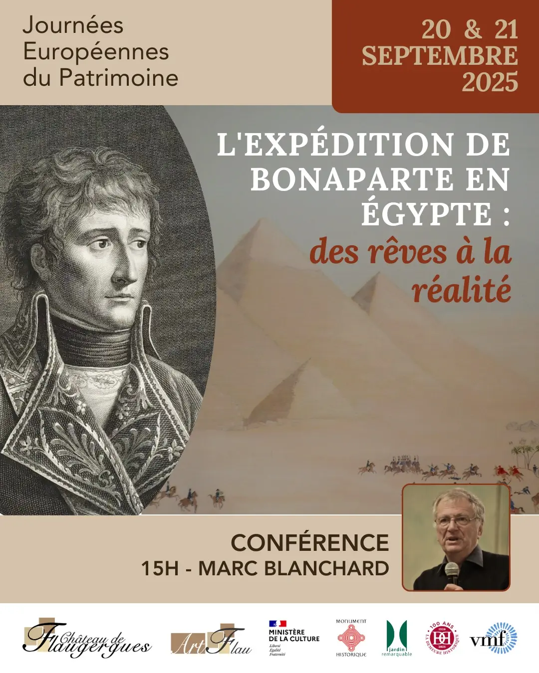 CONFÉRENCE EXCEPTIONNELLE AUTOUR DE L’EXPOSITION « LA CHAMBRE DE L’AIGLE »