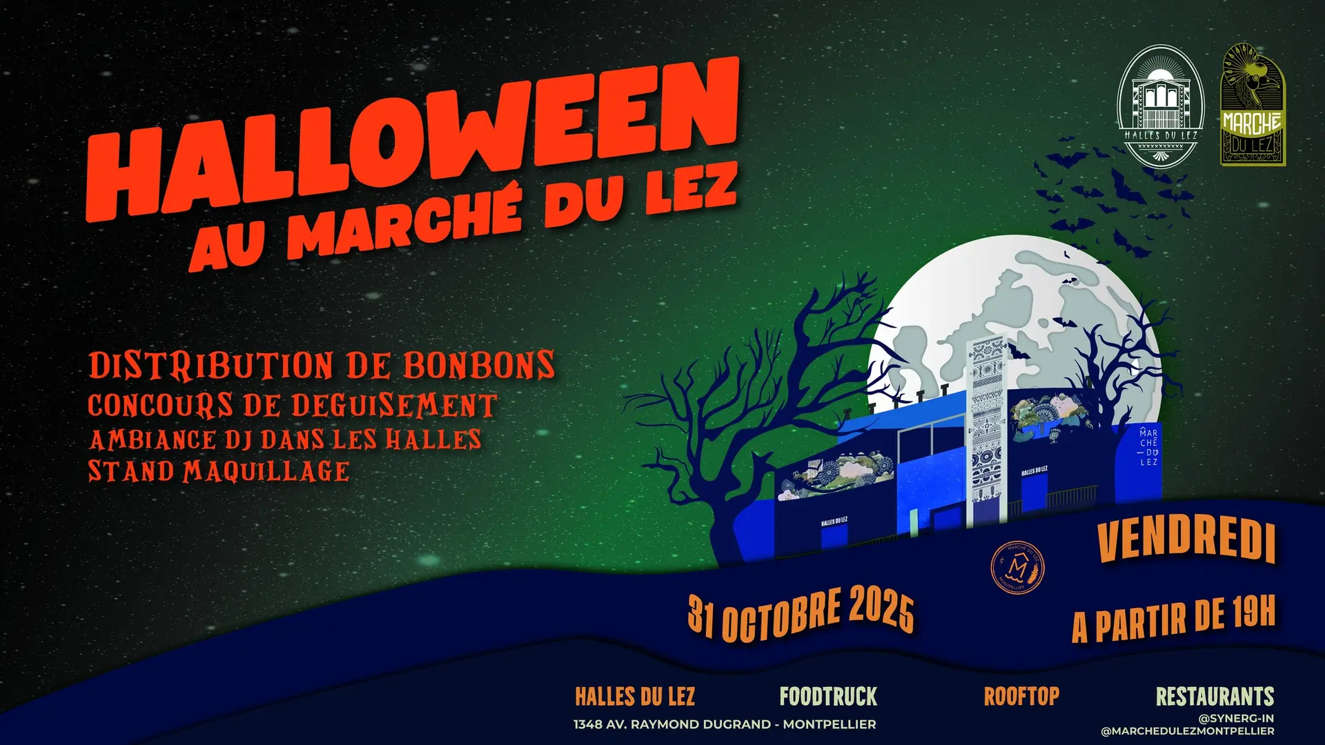 Halloween au Marché du lez