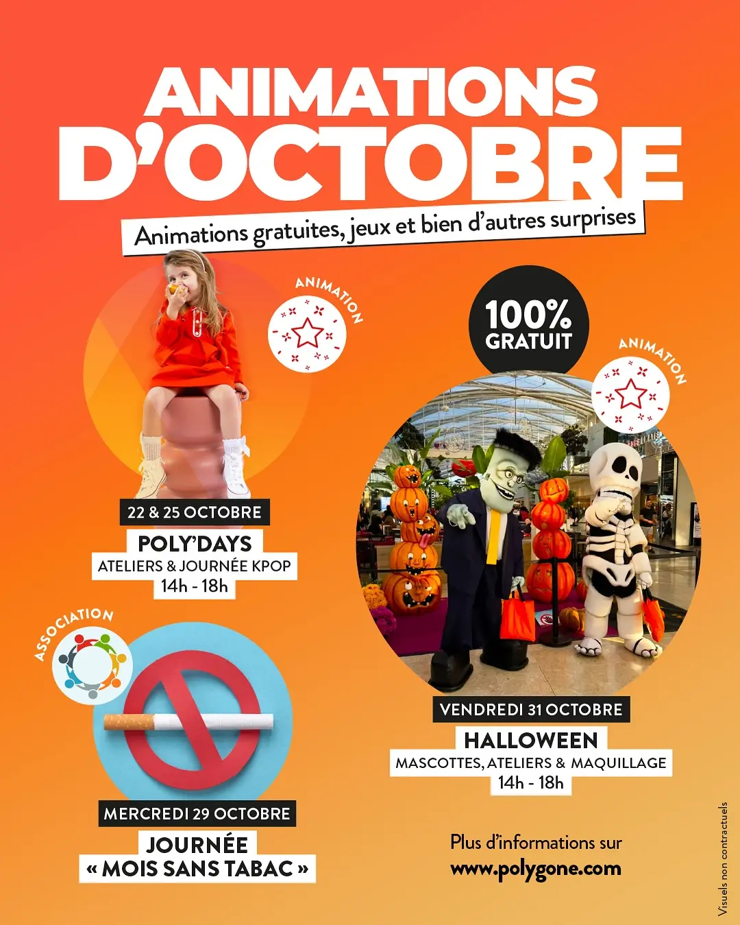 Animations Polygone Automne