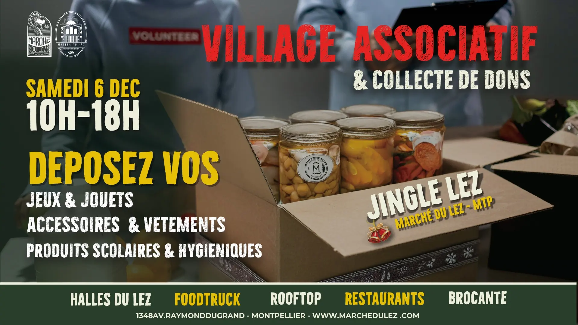 GRANDE COLLECTE SOLIDAIRE DE DONS ET VILLAGE ASSOCIATIF