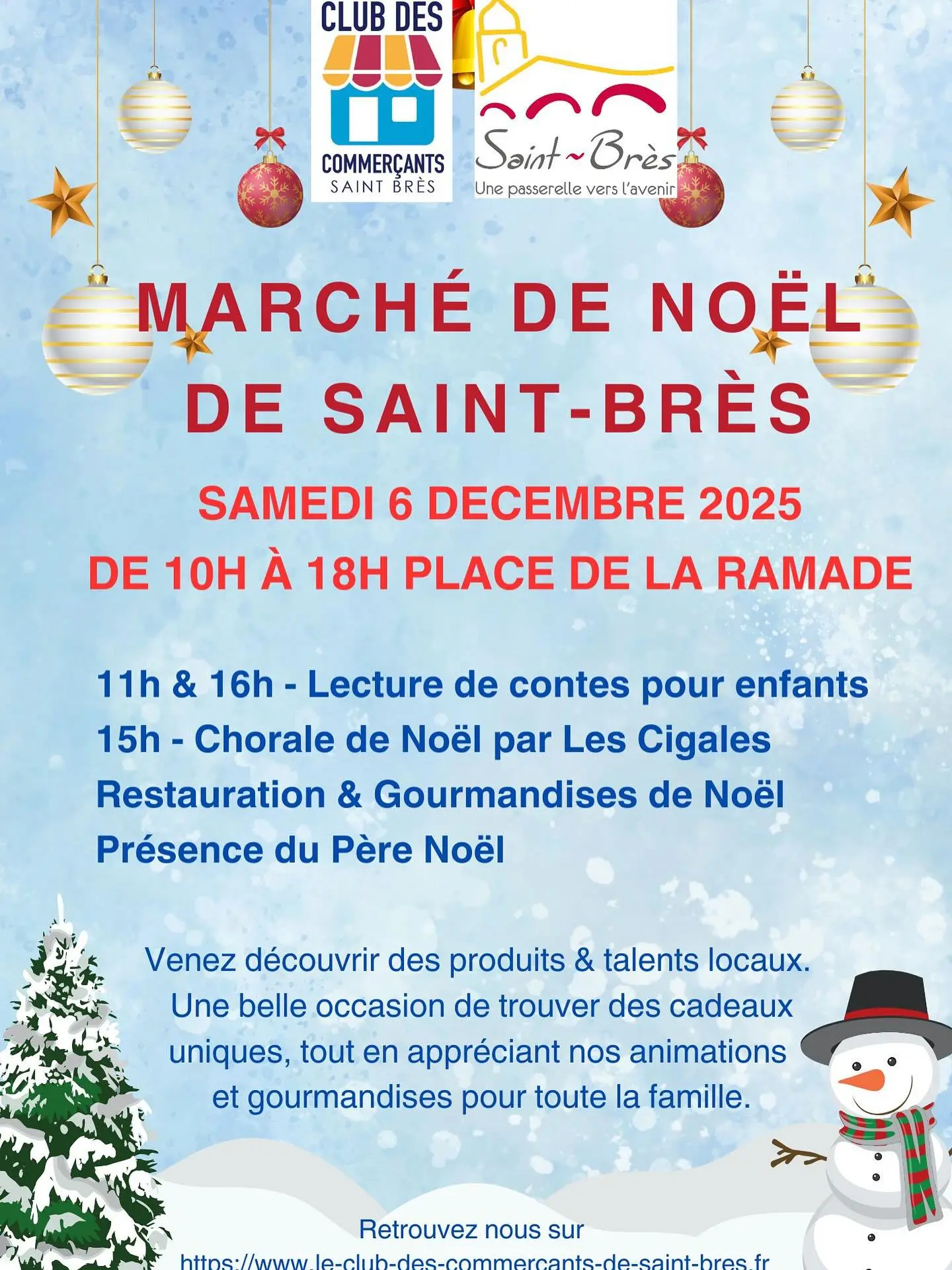 Marché de Noël de St Brès